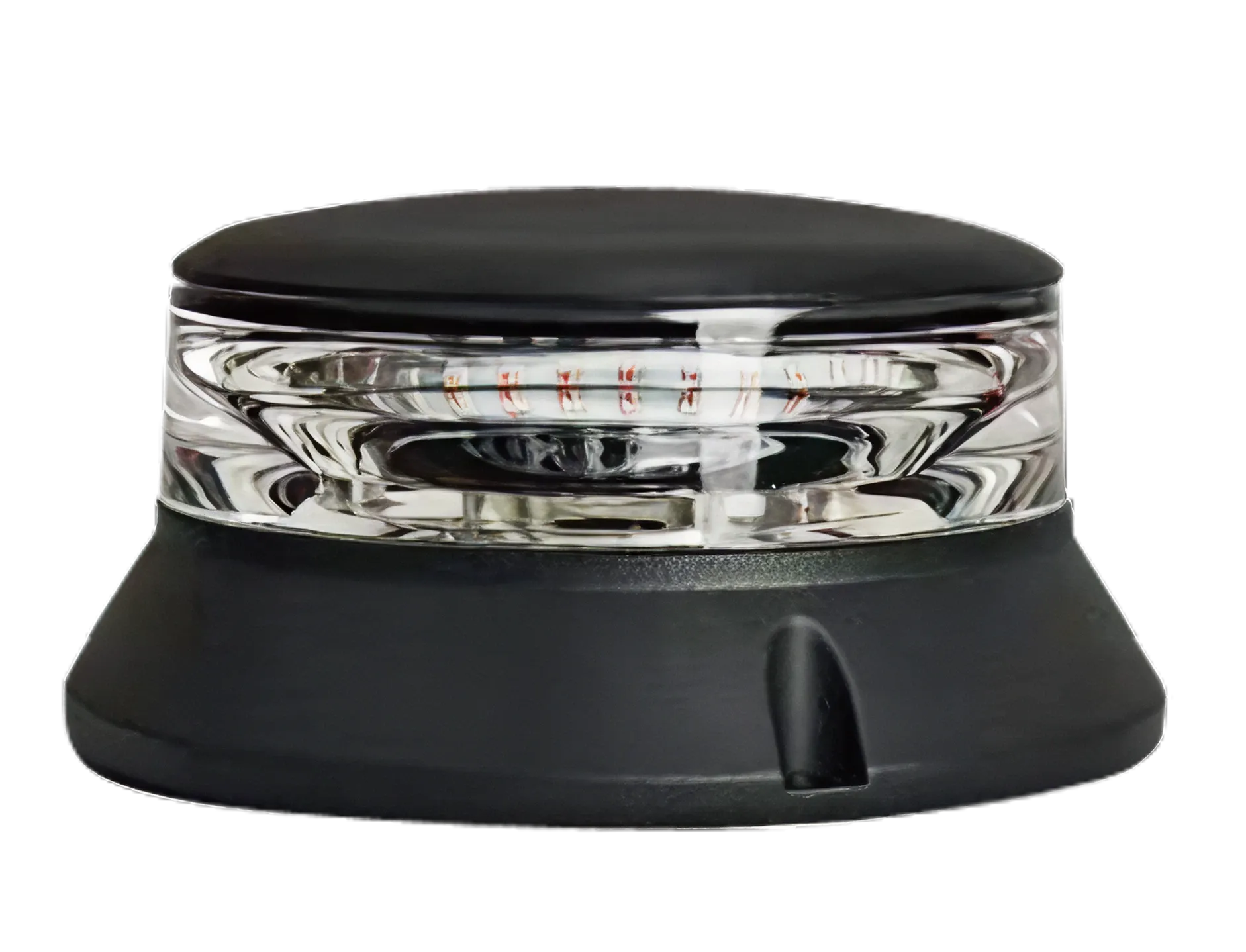 Round amber LED work light