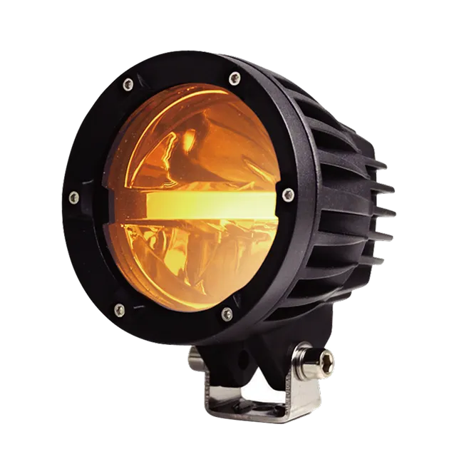 Round amber work light product