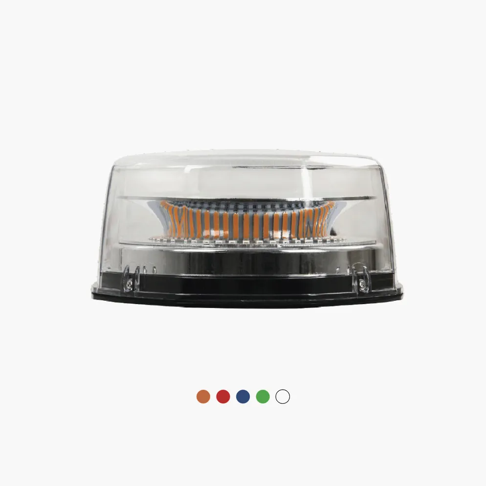 MINI WARNING LIGHT CLEAR LENS
