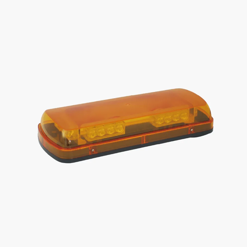 MINI WARNING LIGHT BAR AMBER LENS