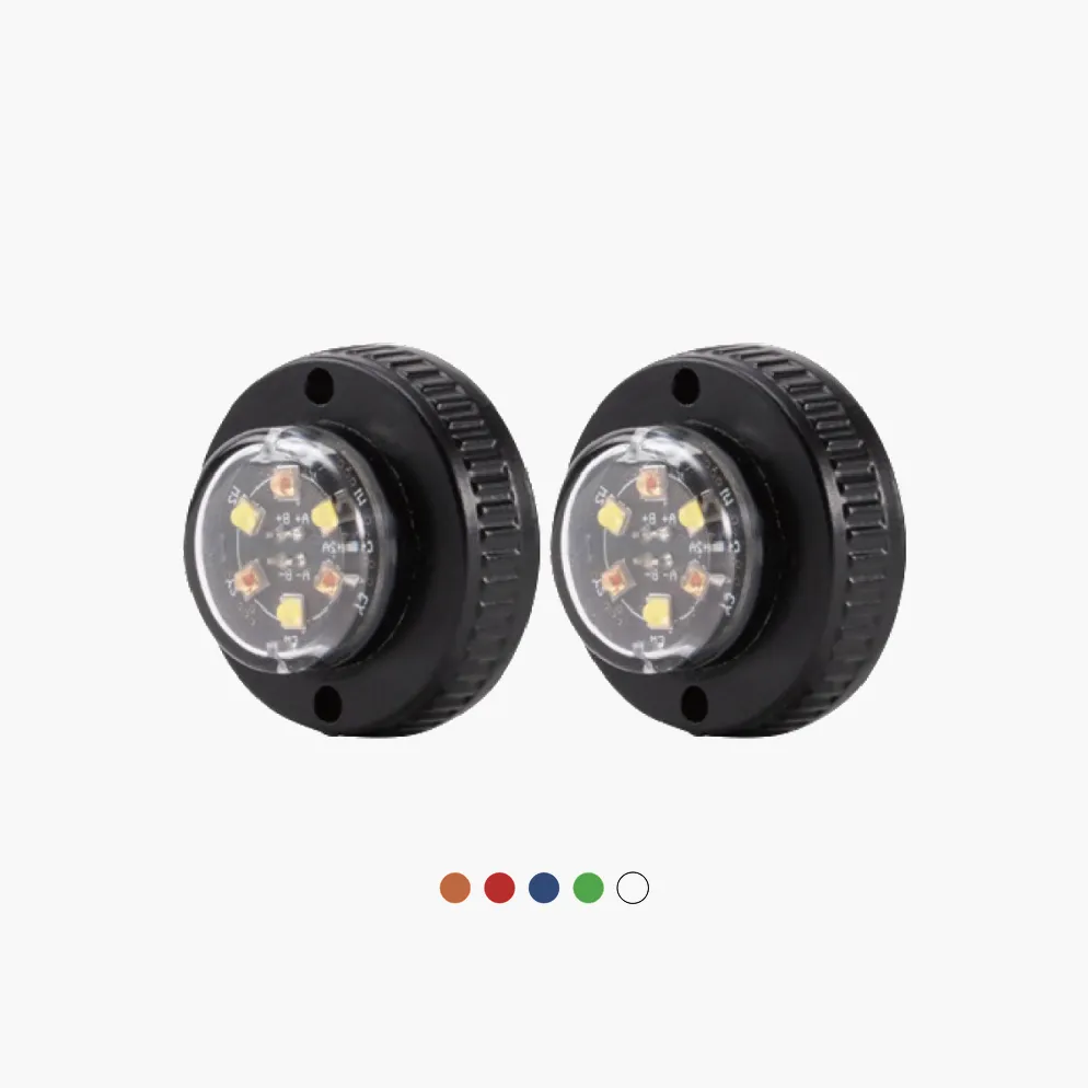 WARNING STROBE CLEAR LENS