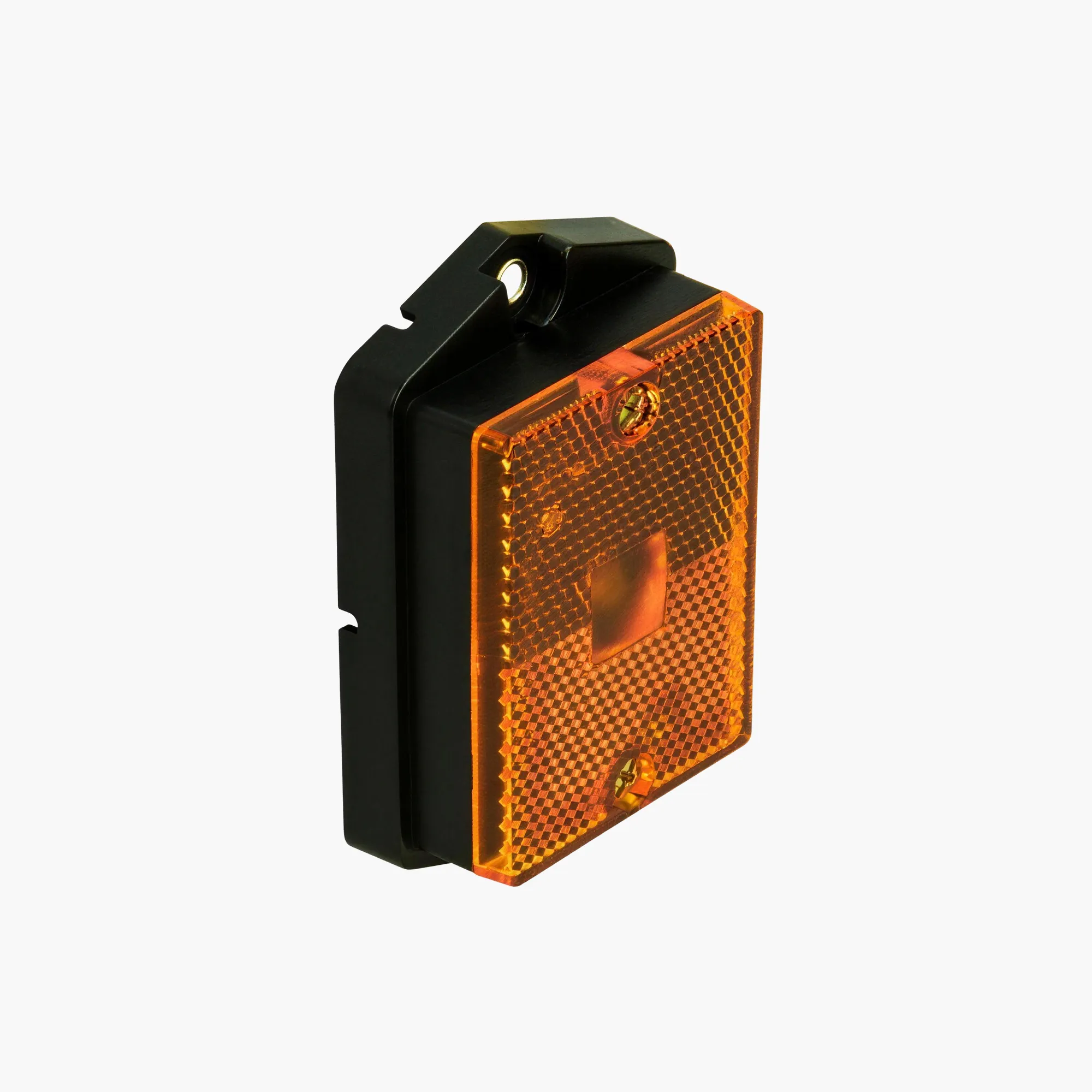 LED 2-7/8 In. Rectangular Side/Clearance Marker w/Reflex, Amber