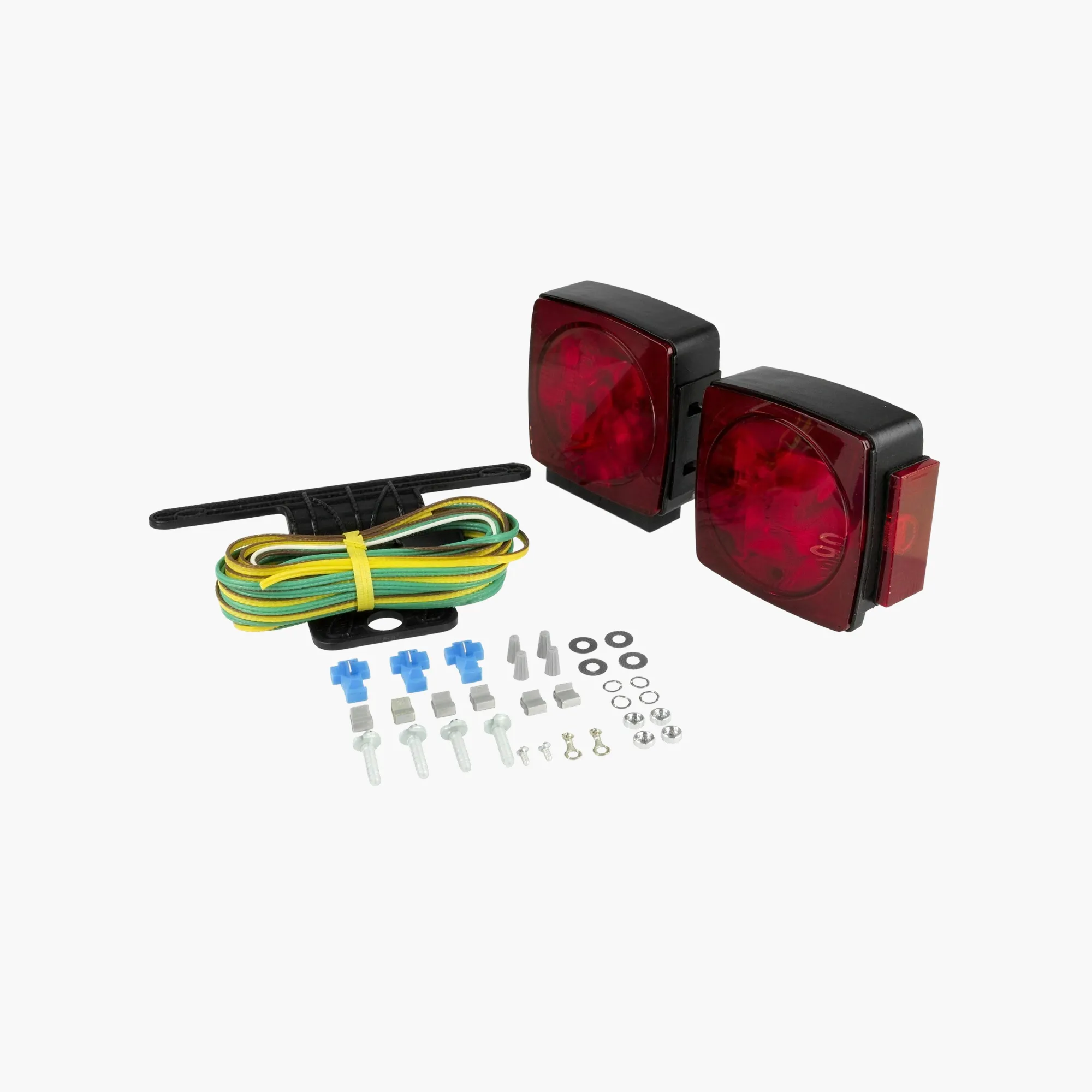 LED Submersible Square Trailer Light Kit